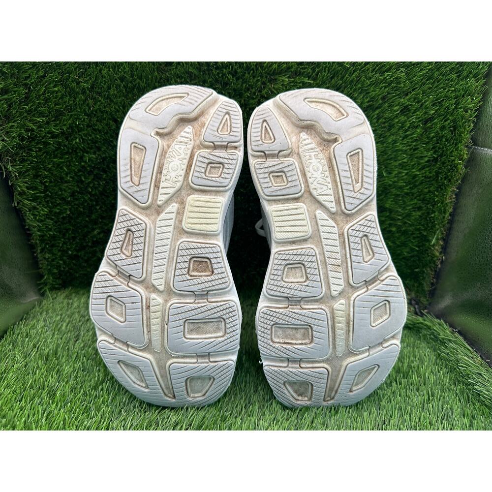 Hoka One One Bondi 9 1162012-CYWH Athletic Sneaker Women's 8.5B White Knit Gym - Picture 11 of 12